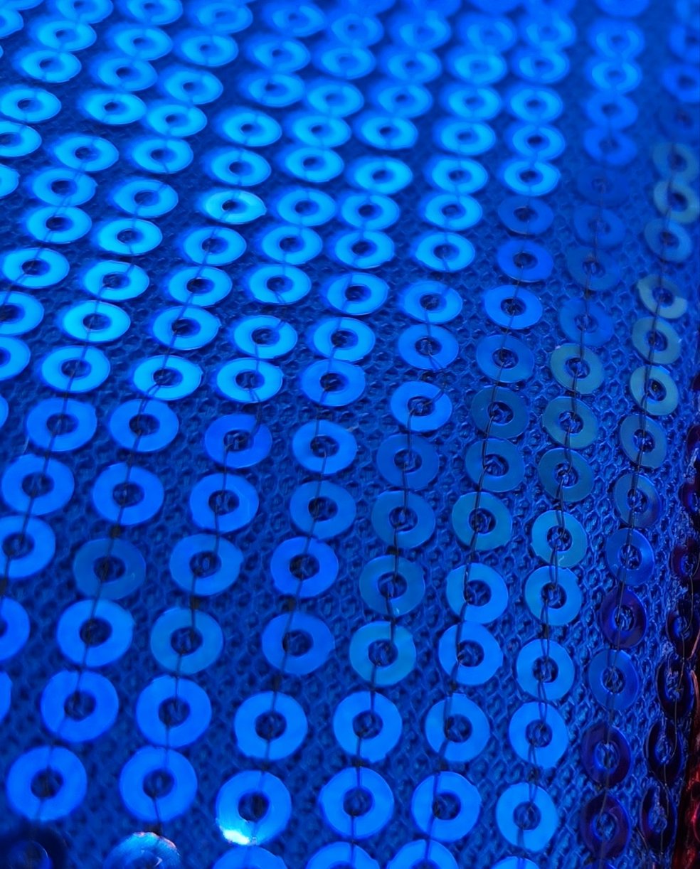 Blue Sequin (Large)