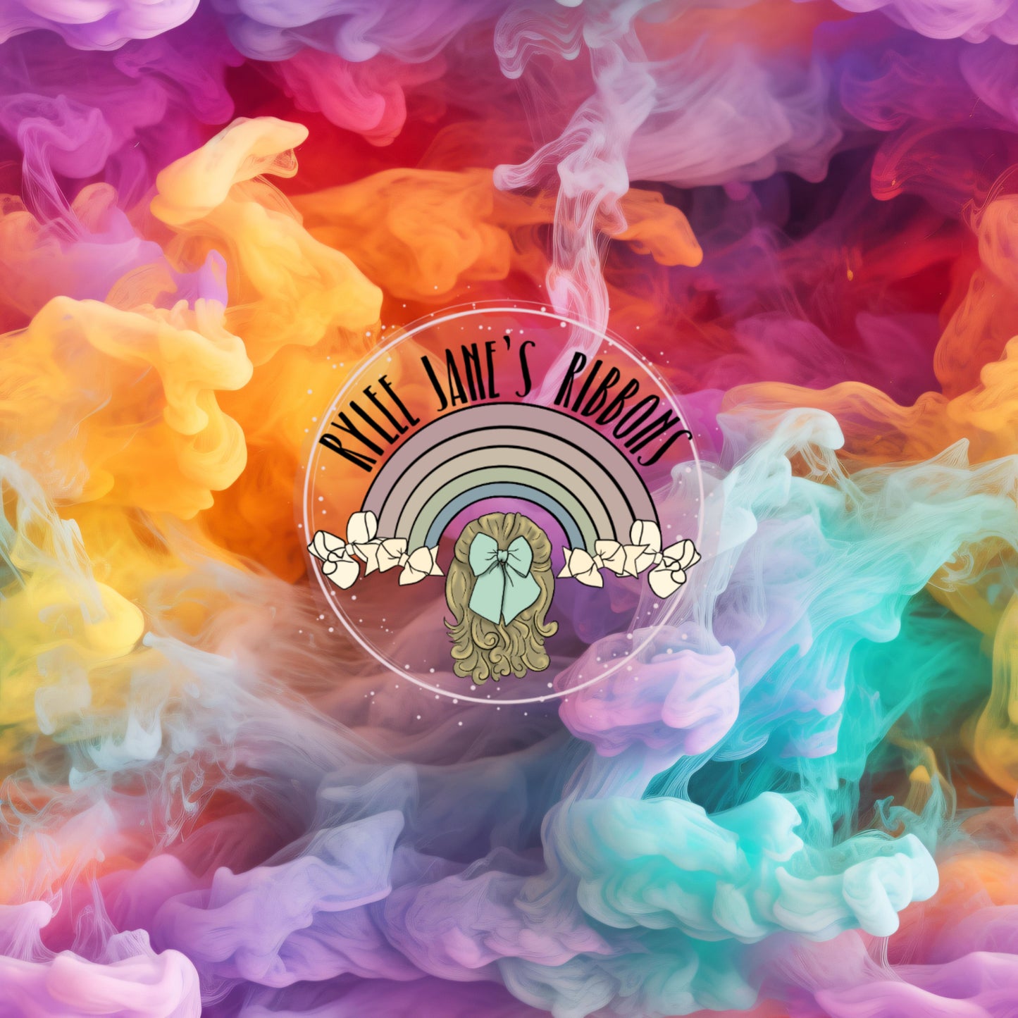 Rainbow Smoke- Large