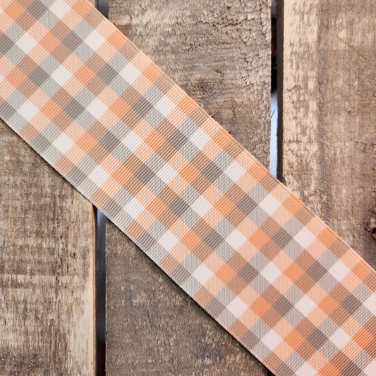 Orange Plaid- Medium