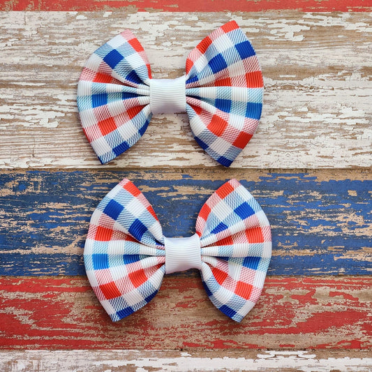 Patriotic Gingham- Large