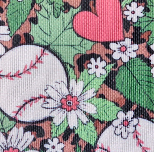 Floral Baseball- Large