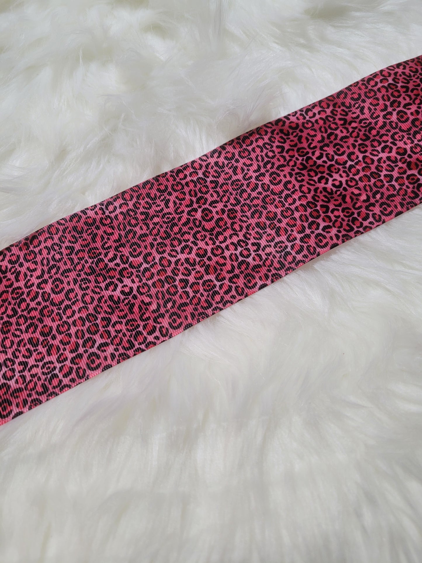 Hot Pink Leopard- Large