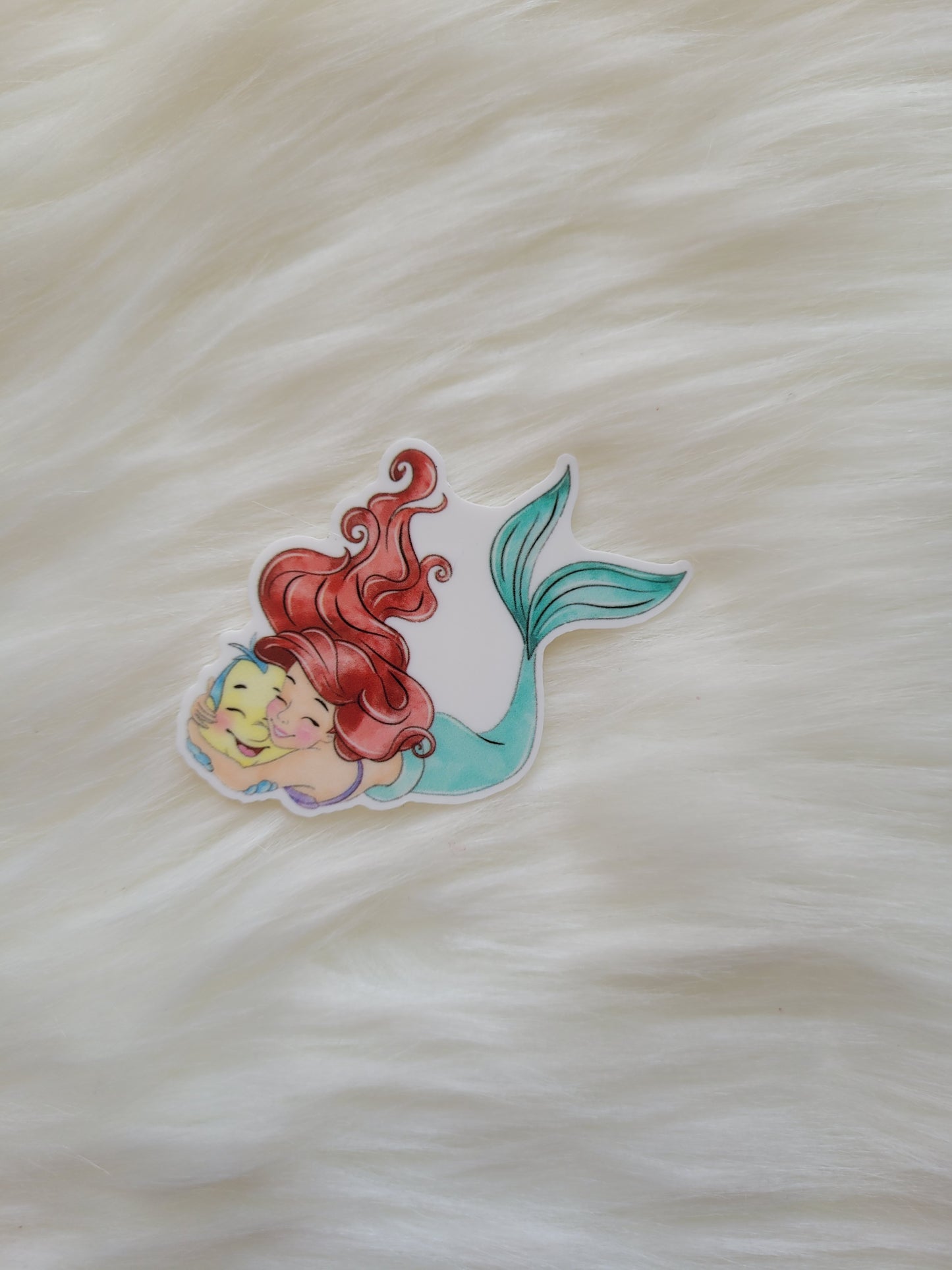 Ariel & Flounder Resin