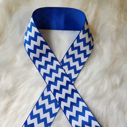 Blue Chevron (Medium)