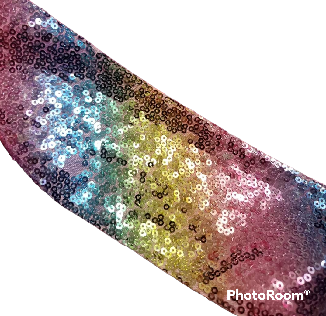 Pastel Rainbow Sequins (Large)